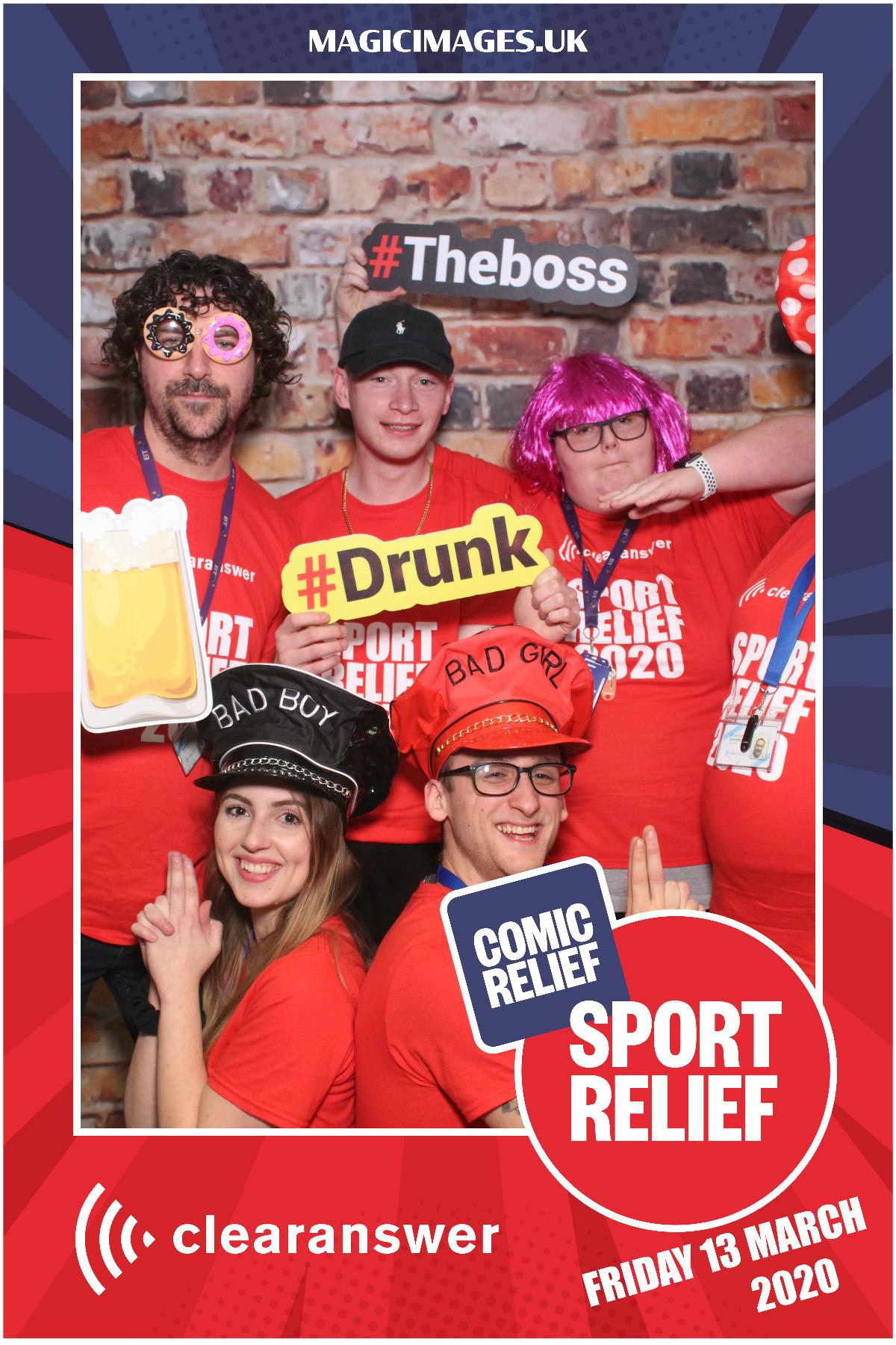 Clear Answer Sport Relief | View more photos from the event at gallery.magicimages.uk/u/MagicImages/Clear-Answer-Sport-Relief